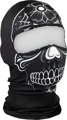 Obrázok produktu pre Zan Headgear Calavera balaclava Black Men,Women Black One Size