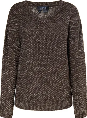 Image de Pull pour femme Caneva - marron, taille L