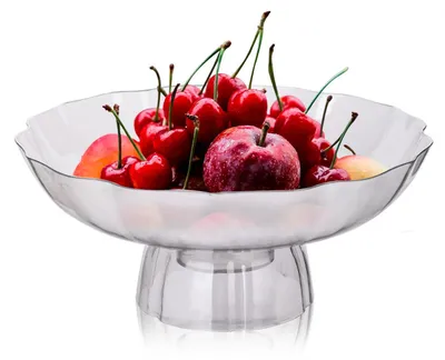 Image de Solidchoice - Récipient transparent pour fruits, idéal pour les collations et les desserts