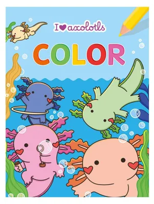 Produktbild von Deltas, ich liebe Axolotls Farbblock