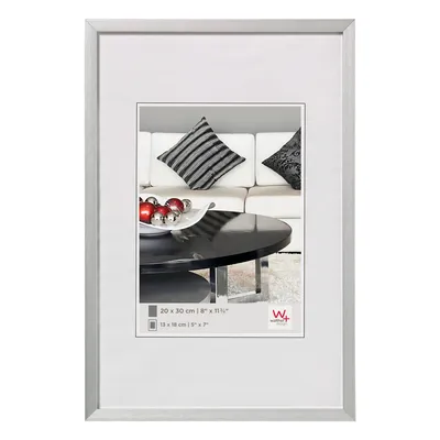 Image de Cadre en aluminium Walther Chair 42 x 60 cm, argenté, format DIN A2, pour documents