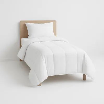 Image de Couette Chaude Coton anti acariens - 1 personne 140 x 200 - 13237