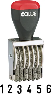 Immagine prodotto di Timbro numerico COLOP 04006, 6 cifre