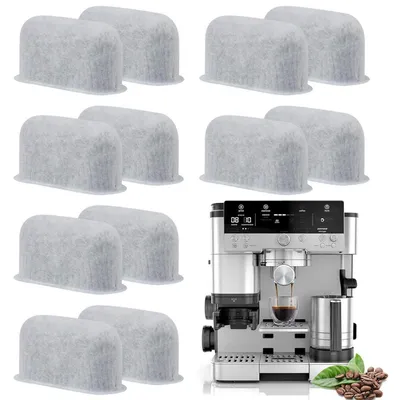 Immagine prodotto di Filtri per acqua, filtri a carbone attivo, confezione da 12 pezzi, compatibili con le macchine da caffè automatiche Ninja ES601EU e ES701EU