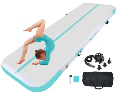 Immagine prodotto di Tappetino gonfiabile per ginnastica, ideale per l'uso domestico e l'allenamento