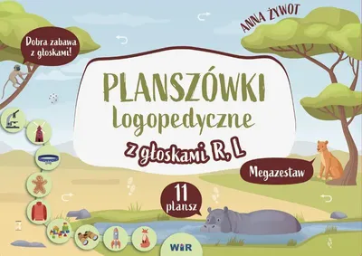 Zdjęcie produktu dla Planszówki logopedyczne R , L