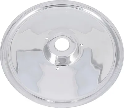 Obrázok produktu pre Kryt náboja kolesa z hliníka, čierna farba, priemer 350 mm