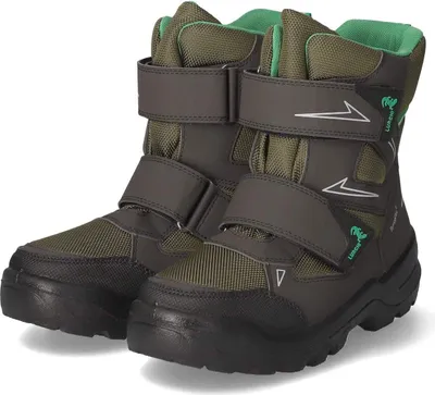 Produktbild von Lurchi Jungen Winterstiefel/ Stiefeletten KRISPIN Braun/Grün Synthetik-Textil-Mix Größe: 27