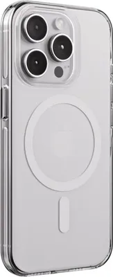 Produktbild von Crong, Hülle Apple iPhone 15 Pro MagSafe Hart Stoßfest Oleophob, Weiß