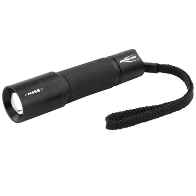 Obrázek produktu pro Ansmann M100F, Ruční svítilna, Černá, Knoflíky, Otočné, 1 m, IP54, 1 lamp
