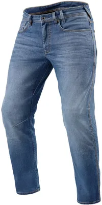 Imagen del producto de Pantalones vaqueros Revit Detroit 2 para motocicleta, color azul, talla 28/34