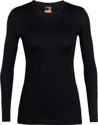 Produktbild von ICEBREAKER Wmns 200 Oasis LS Crewe BLACK S