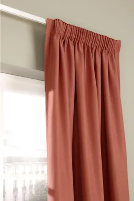 Produktbild von MOONDREAM ThermActiv® Thermovorhang | Patentierte Technologie | Faltenband | Rot MC7005 | 130B x 250H cm