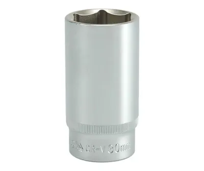 Immagine prodotto di Chiave a bussola da 30 mm, 1/2 pollice, esagonale, lunga, al cromo-vanadio