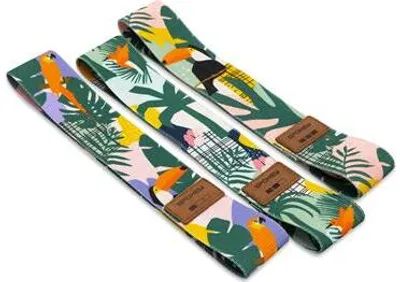 Obrázek produktu pro Spokey HOME JUNGLE SET Sada 3 posilovacích bavlněných gum + obal