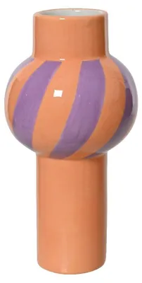 Produktbild von Vase aus Porzellan in Pink, 18 cm Höhe