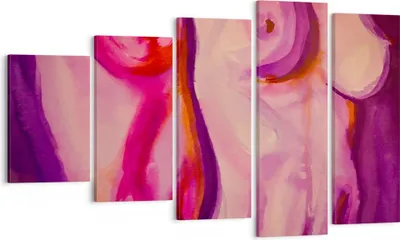 Produktbild von Bild auf Leinwand - Leinwandbild - Frau Tat Körper - 100x60cm - Wand Bild - Wanddeko - Wandbilder - Leinwanddruck - Bilder - Kunstdruck - Wanddekoration - Leinwand bilder - Wandkunst - EG100x60-3812