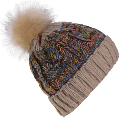 Produktbild von Dehnbare Outdoor Mütze mit Bommel und Futter, Einheitsgröße, in 6 Farben
