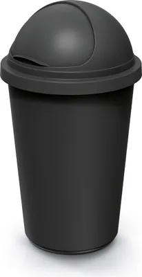 Produktbild von 3.03 Odpadkový koš Compacta Roller 50 l - Barva: černá / černá