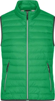 Produktbild von Leichte Daunenweste im klassischen Design fern-green/silver, Gr. XL