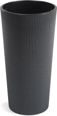 Produktbild von Keramik-Topf Anthrazit 29,5 x 29,5 x 57,2 cm