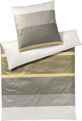 Produktbild von JOOP! Mako-Satin-Bettwäsche-Garnitur 4095 Mood Farbe Desert Größe 135x200cm+40x80 AL