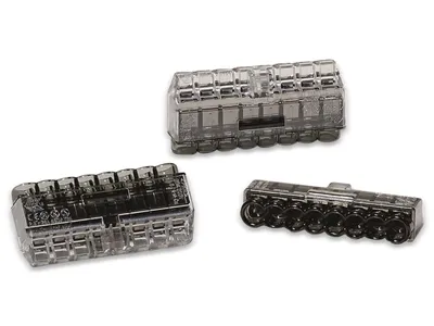 Obrázok produktu pre HELLERMANNTYTON spojovacia svorka, 148-90041, HCPM-8, 1,0 - 2,5 mm²čierna, 50 kusov