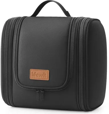 Produktbild von Reise-Toilettas, schwarze Wasserdichte Kosmetiktasche