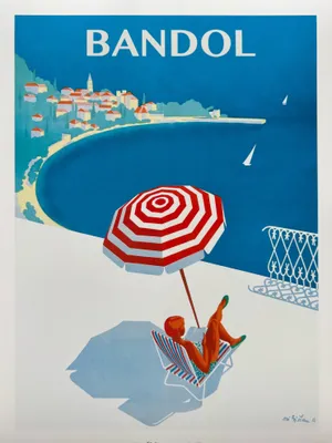 Immagine prodotto di Bandol - Ombrellone - 30x40 cm Poster