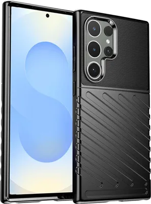 Produktbild von Handyhülle für Samsung Galaxy S24 Ultra Hülle Thunder Case TPU rutschfeste Schutzhülle