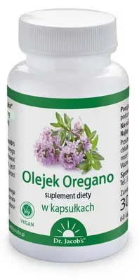 Imagen del producto de Aceite de orégano Dr. Jacob, 60 cápsulas