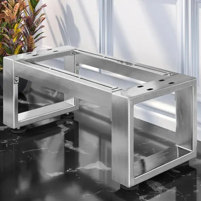 Produktbild von MORENA | Sitzbankgestell L: B:H 79 x 40 x 43 cm | 8/cm | Edelstahl | Gastro Sitzbankgestell, Bistro Sitzbankgestell, Sitzbankgestell, Kufen