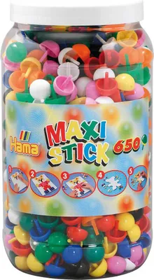 Obrázok produktu pre Hama Beads 9791, Detská remeselná súprava, 3 rok / roky, PVC, Viacfarebný, 650 kusov