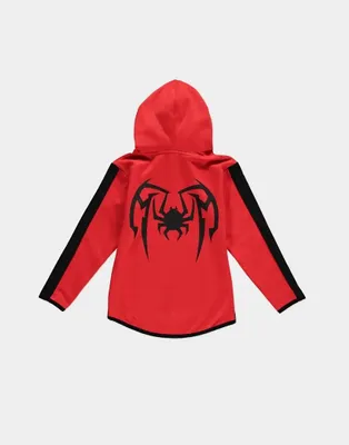 Produktbild von Spider-Man Kapuzenjacke Uni Kids - Miles Morales rot 158/164