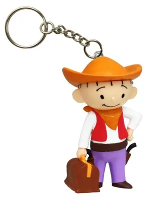 Produktbild von Schlüsselanhänger Lolek als Cowboy