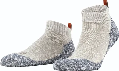 Image de Chaussons FALKE Lodge Homepad pour hommes, gris clair, pointures 43-44