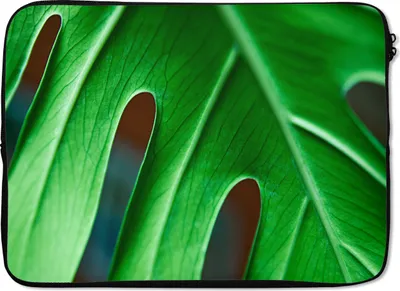 Produktbild von MuchoWow® Laptop Hülle 14 ZollLebendige botanische Blätter Laptoptasche - Laptoptasche - Stoßsicher - Schutzhaube