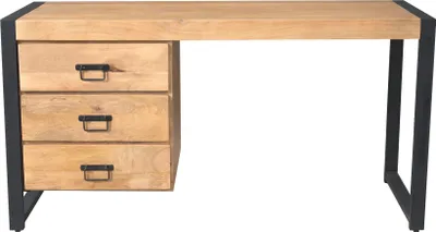 Productafbeelding van Starfurn - Bureau Britt - Bruin - 58x145x74 cm