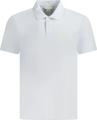 Produktbild von Stylisches Herren Kurzarm-Poloshirt in Blau mit Stickerei