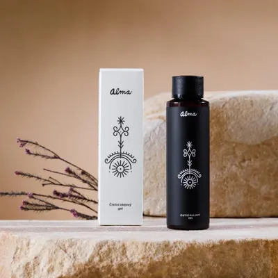 Produktbild von Reinigungsölgel mit Malachit und Abyssinian Öl und Aloe Vera100 ml Alma