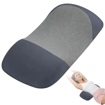 Immagine prodotto di Cuscino lombare ergonomico in memory foam - Nero - Per alleviare il mal di schiena