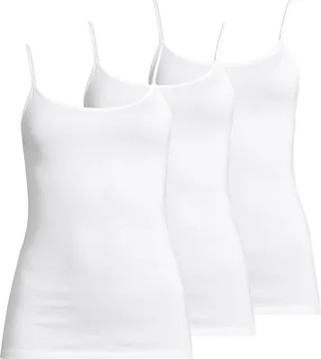 Produktbild von Speidel 3er Pack Nadine Spaghetti Top Figurbetonende Feinripp-Qualität, Zarte Spaghettiträger für feminine Optik, Komfort ohne störende Seitennähte