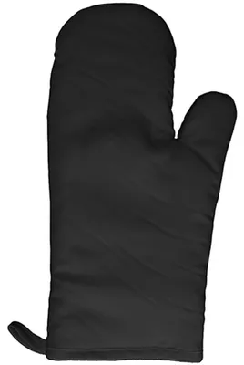 Produktbild von Link Kitchen Wear - Unifarben Ofenhandschuh, Baumwolle LT4954 (Einheitsgröße) (Schwarz)