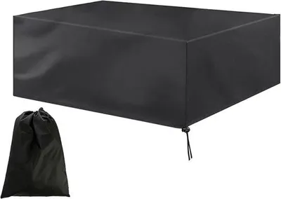 Produktbild von Famanu Schutzhülle für Gartenmöbel - Wasserfest und langlebig - 315x160x74cm - Schwarz
