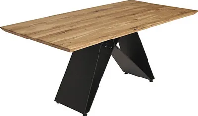 Imagen del producto de Patas de mesa SYSTEM W, de metal, color , para tableros de mesa SYSTEM de 160/180/200 cm