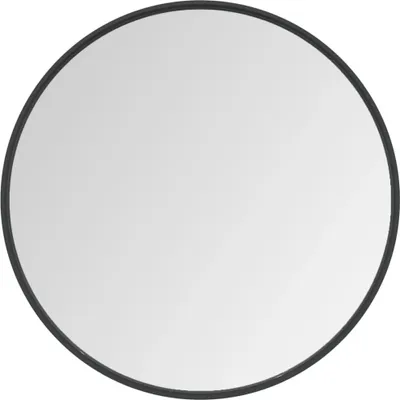 Produktbild von vidaXL Wandspiegel Schwarz 60 cm