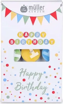 Obrázok produktu pre Narodeninové čajové svetlá - Všetko najlepšie k narodeninám