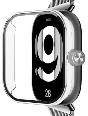 Produktbild von Für Xiaomi Redmi Watch 4 Kunststoff Watch Hülle + 3D H9 Schutzglas Transparent