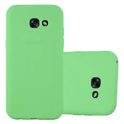 Immagine prodotto di Cadorabo custodia per Samsung Galaxy A5 2017 custodia protettiva in verde custodia per telefono cellulare TPU custodia in silicone cover