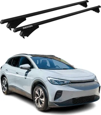 Obrázok produktu pre Tiger priečne strešné nosiče pre VW ID.4 2020–2024, čierne